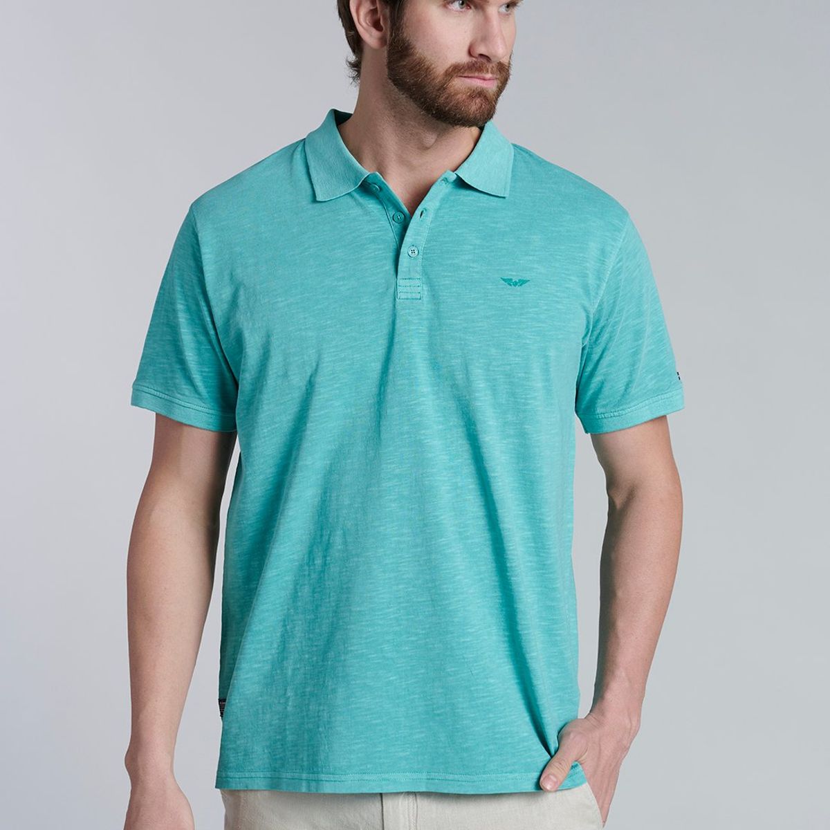 FEROUCH - Polera Polo San Diego Verde Ferouch