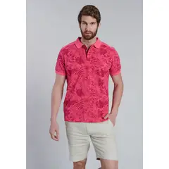 FEROUCH - Polera Polo Miami Rojo