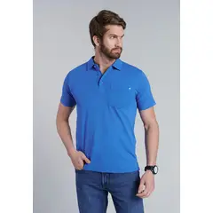 FEROUCH - Polera Polo Orlando Celeste