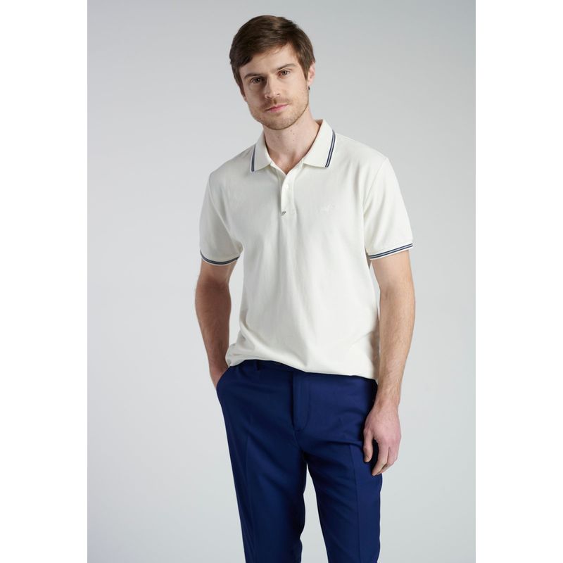 NEW MAN - Polo Murcia Blanco New Man