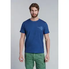 FEROUCH - Polera New York Azul