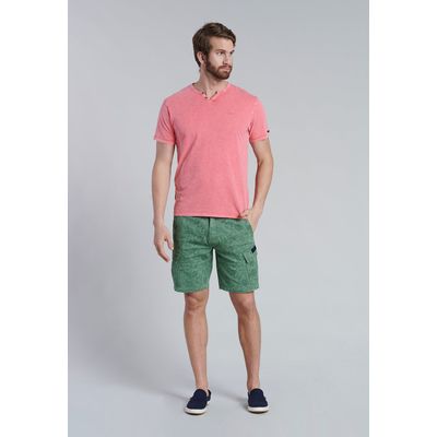 Imagen 2 del producto Polera Henley Oregon Rojo