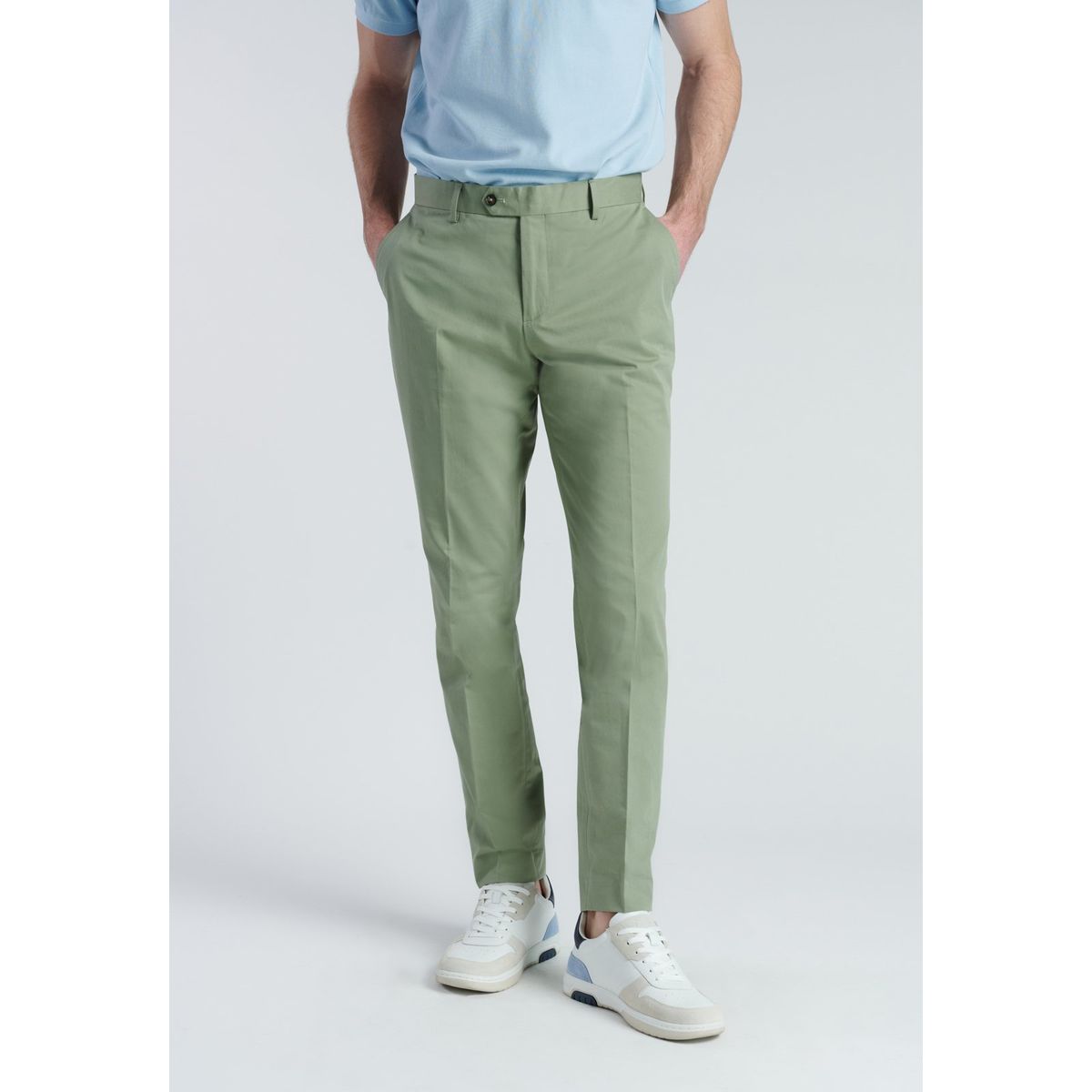 NEW MAN - Pantalon Copenhagen Verde New Man