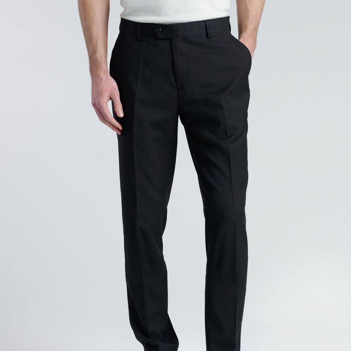 NEW MAN - Pantalon Bailon Negro New Man