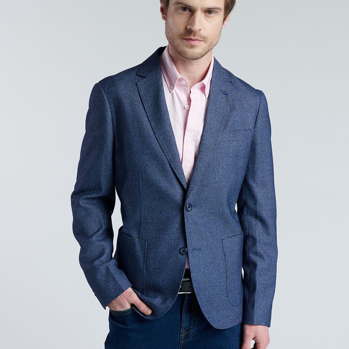 NEW MAN - Blazer Catania Azul New Man