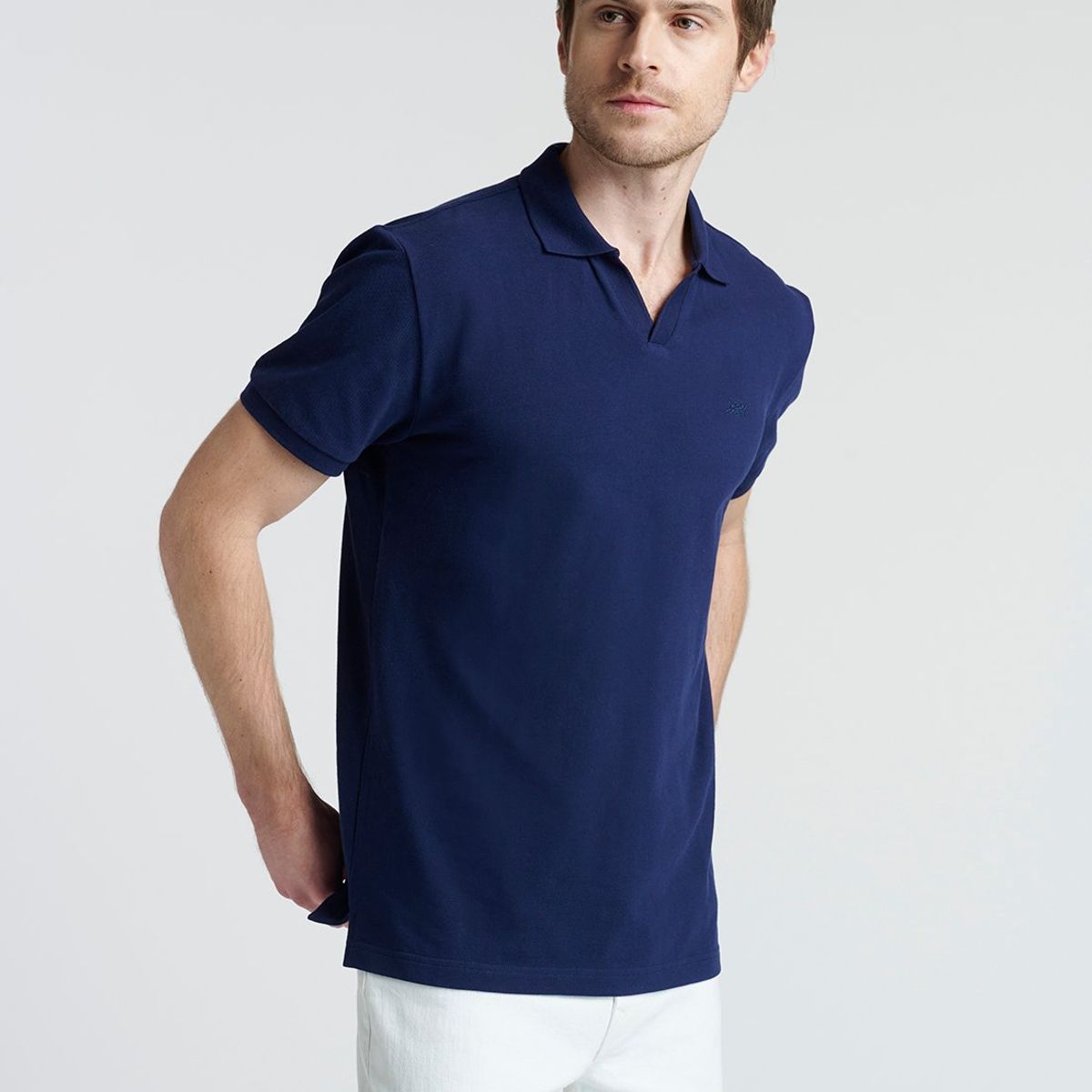 NEW MAN - Polo Boiro Azul New Man