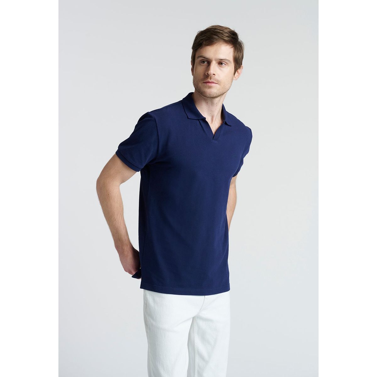 NEW MAN - Polo Boiro Azul New Man