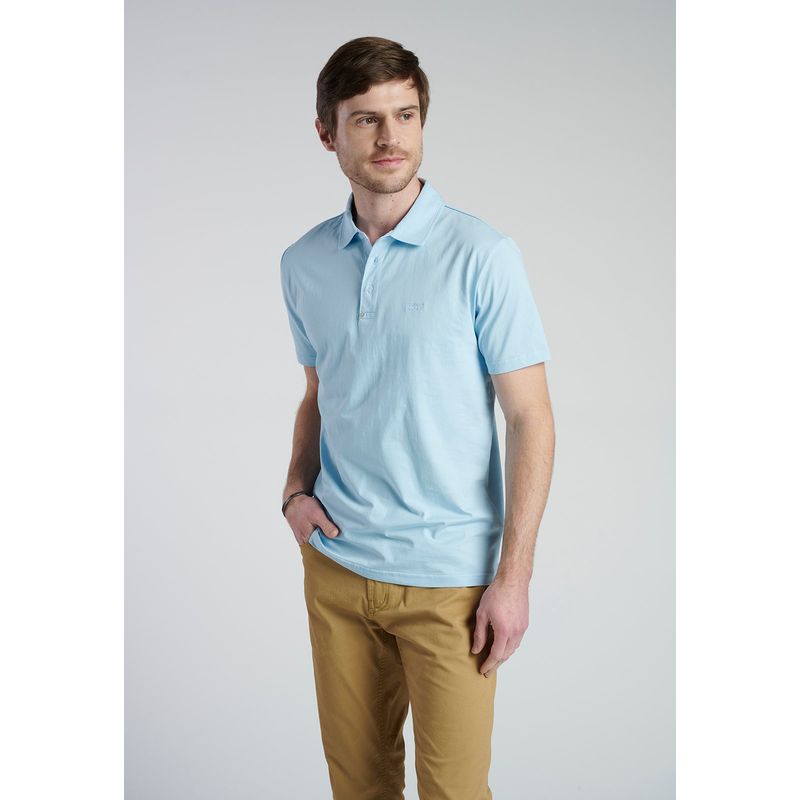 NEW MAN - Polo Lanzarote Celeste New Man