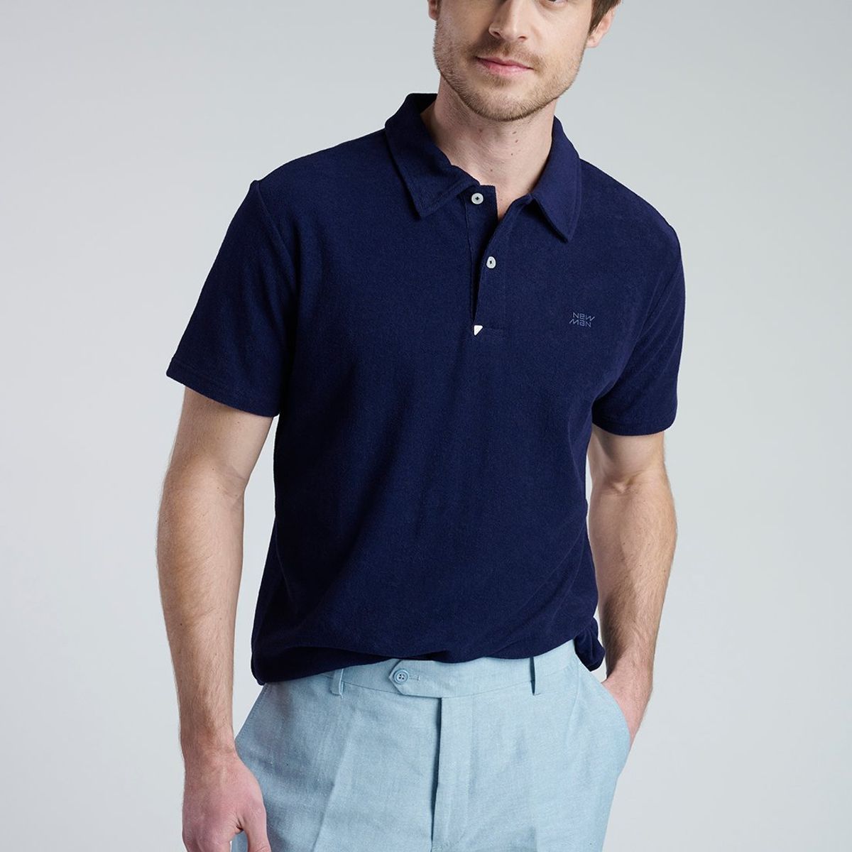 NEW MAN - Polo Ribadeo Azul New Man