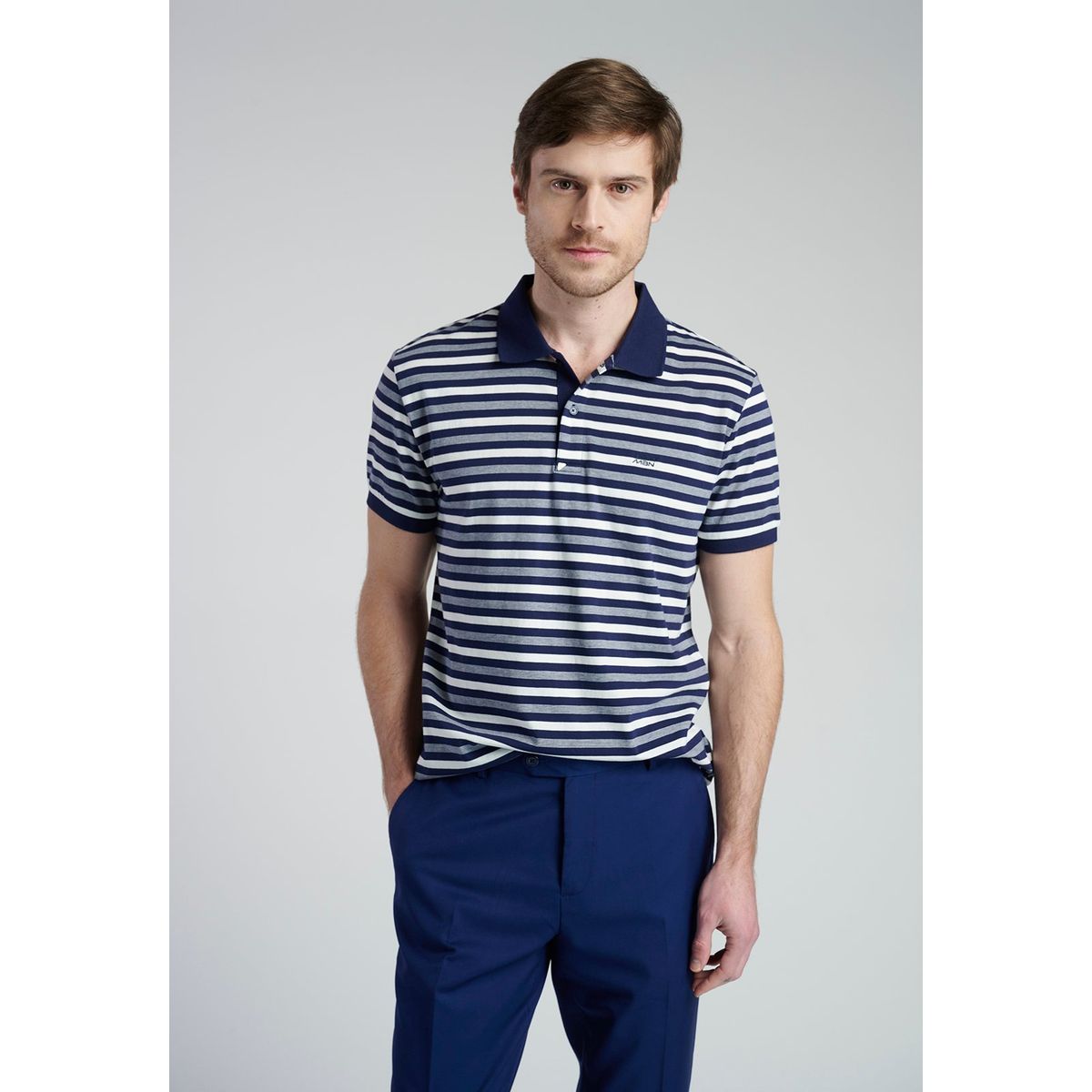 NEW MAN - Polo Rioja Azul New Man
