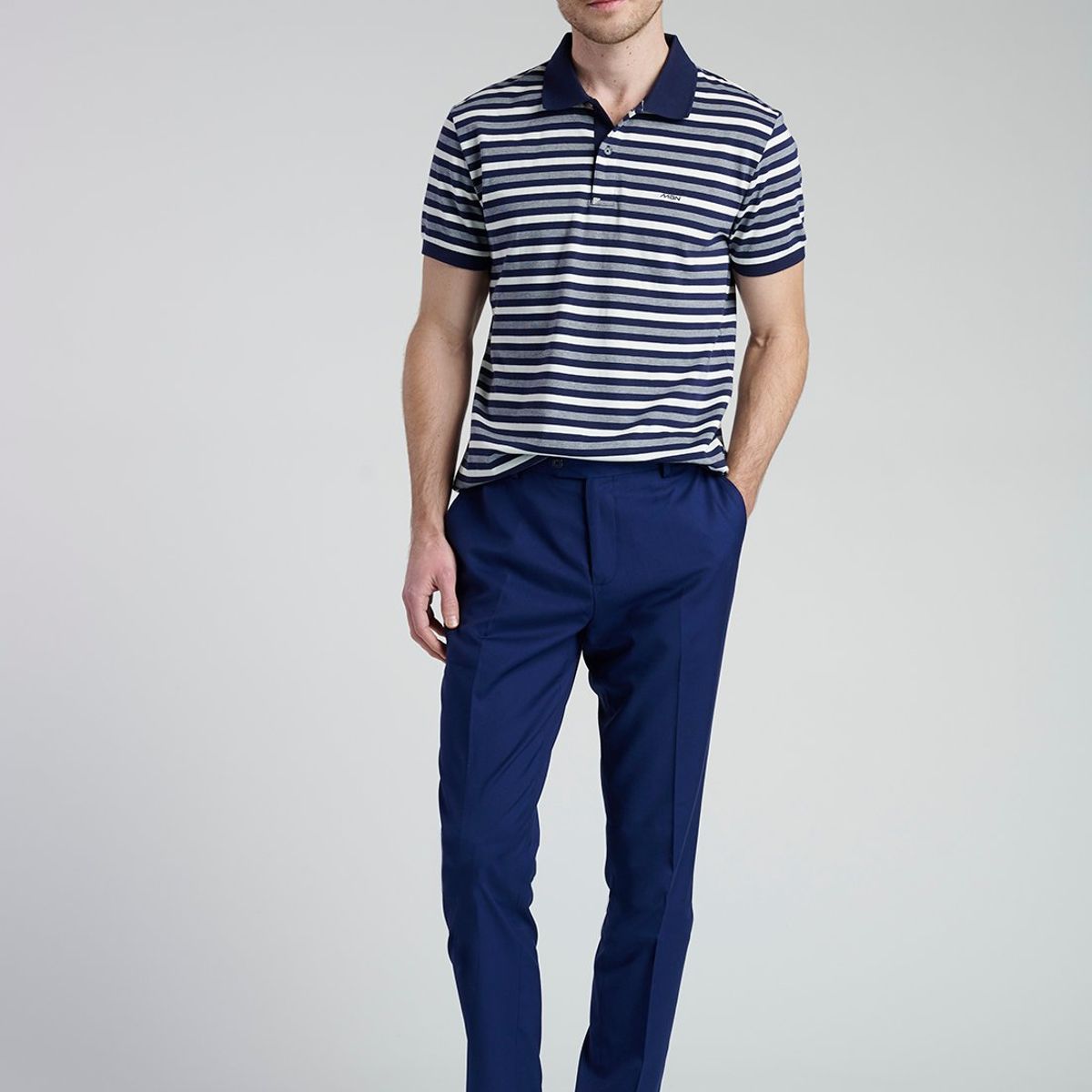 NEW MAN - Polo Rioja Azul New Man