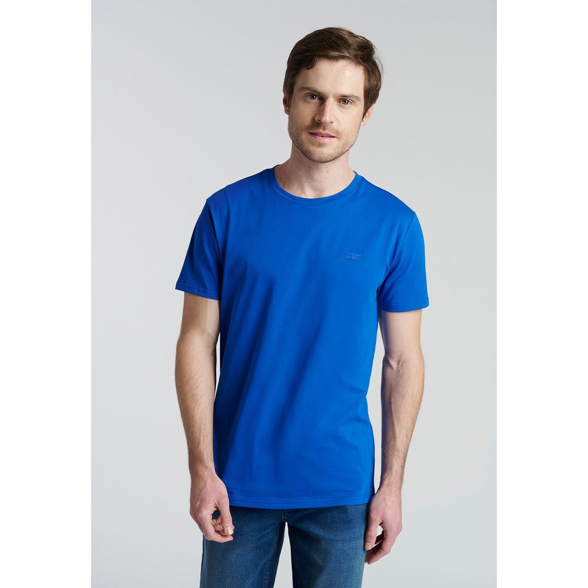 NEW MAN - Polera Mieres Azul New Man