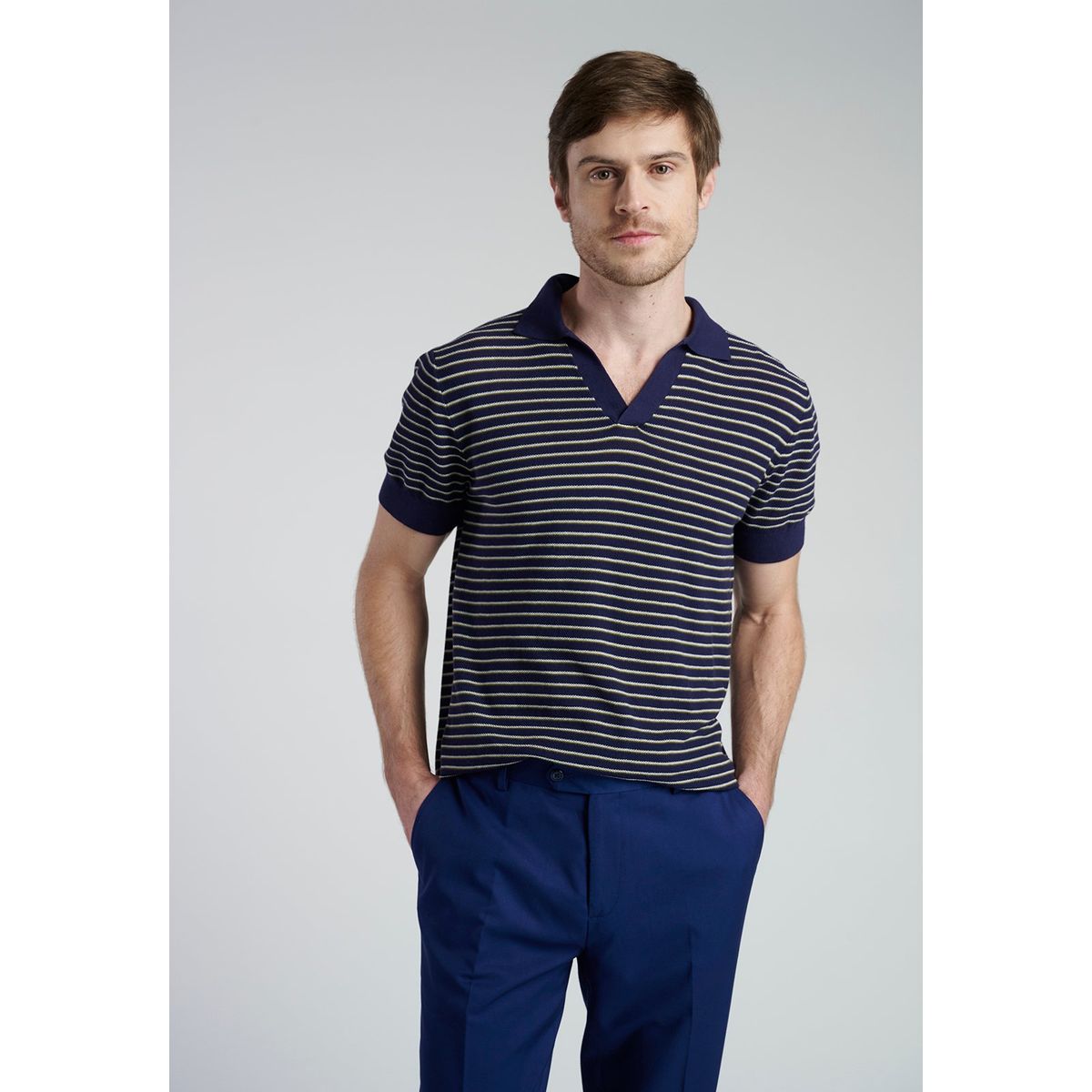 NEW MAN - Sweater Valencia Azul New Man