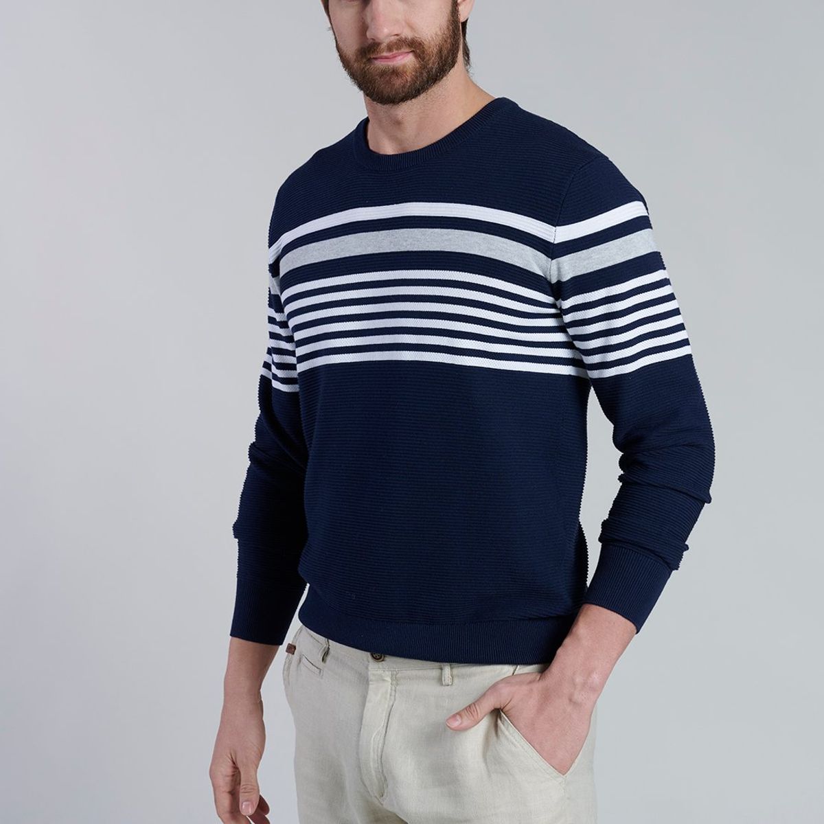 FEROUCH - Sweater Seattle F Azul Ferouch