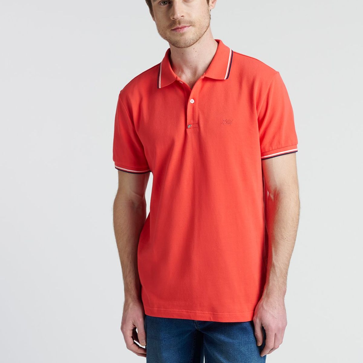NEW MAN - Polo Jaca Rojo New Man