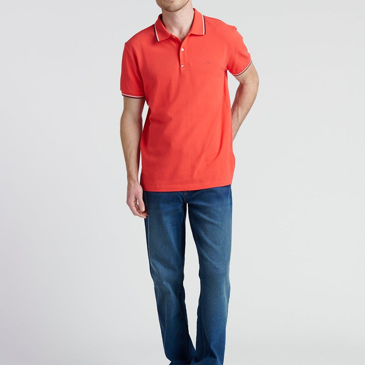NEW MAN - Polo Jaca Rojo New Man