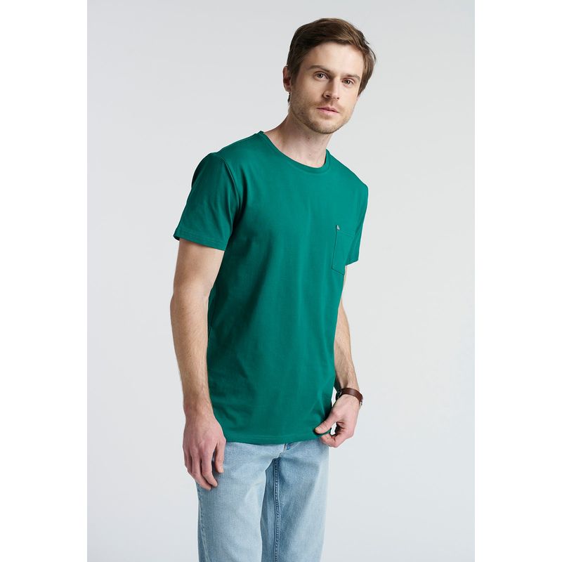 NEW MAN - Polera Salamanca Verde New Man