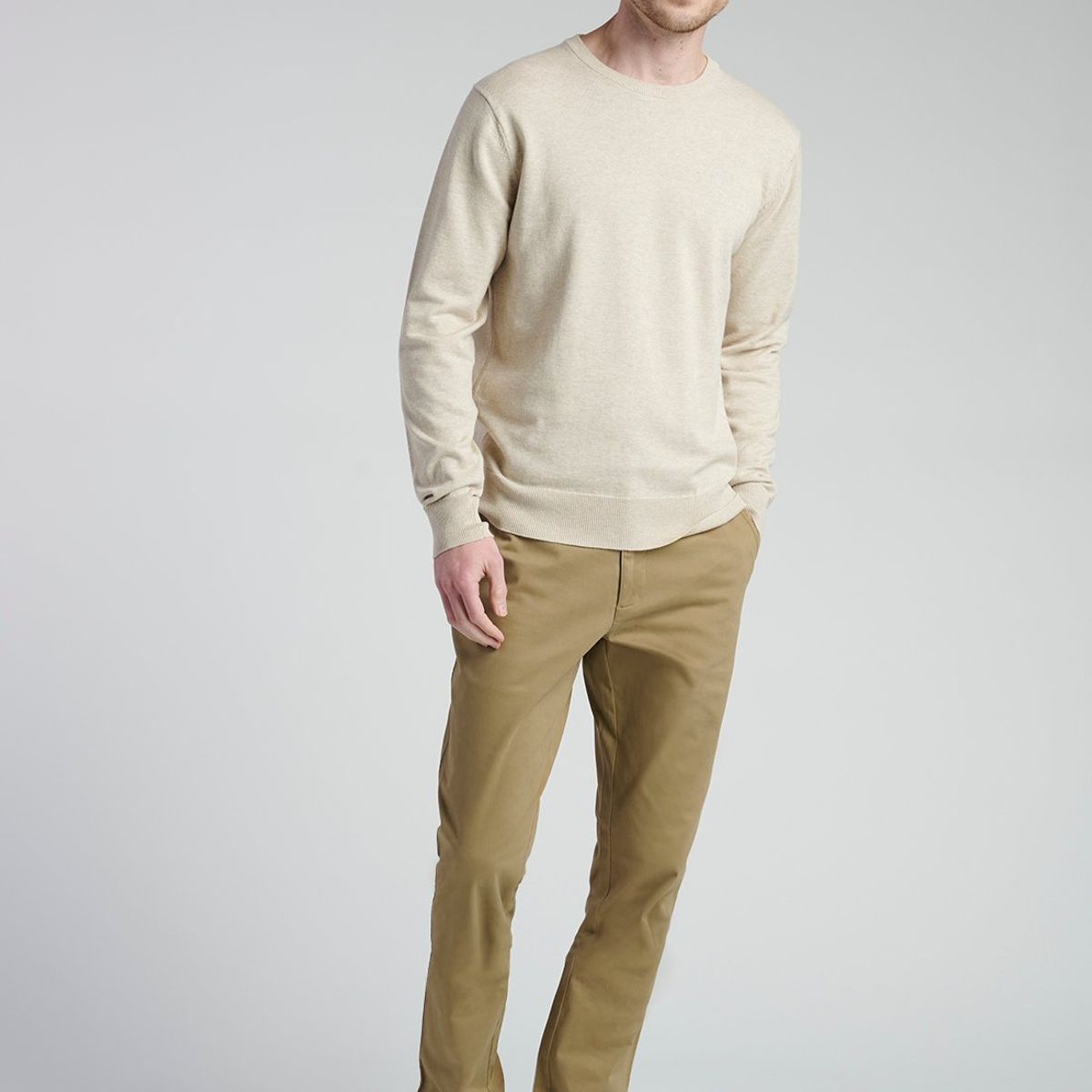 NEW MAN - Sweater  Lugo Beige New Man