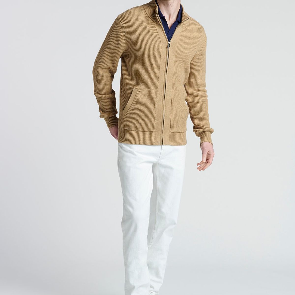 NEW MAN - Sweater Llanes Beige New Man