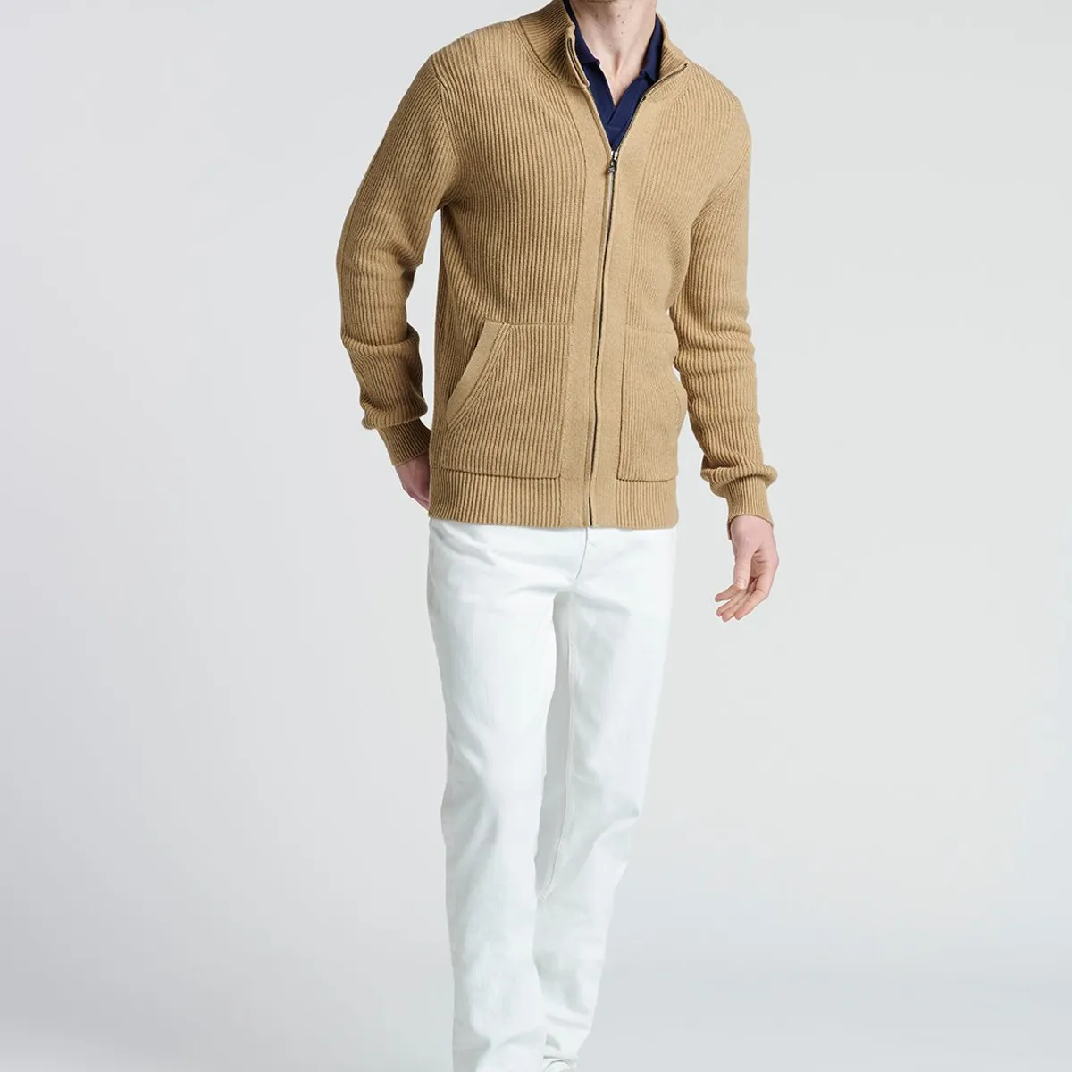 NEW MAN - Sweater Llanes Beige New Man
