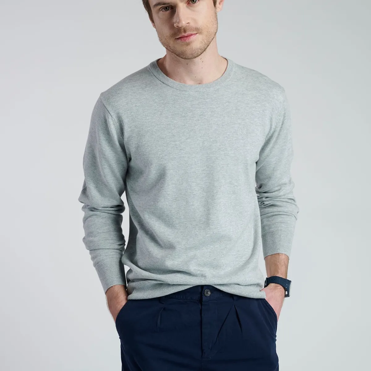 NEW MAN - Sweater  Lugo Gris New Man