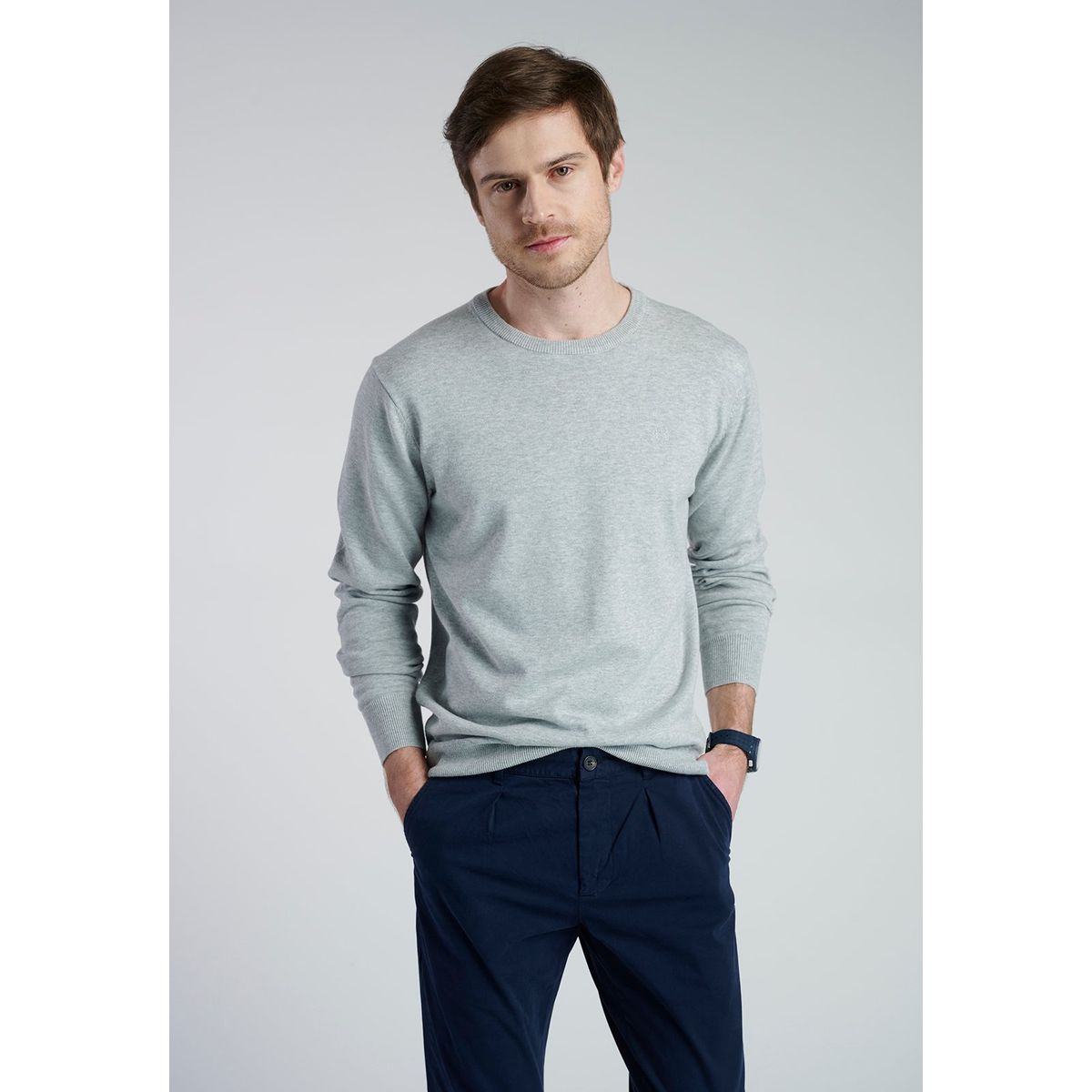 NEW MAN - Sweater  Lugo Gris New Man