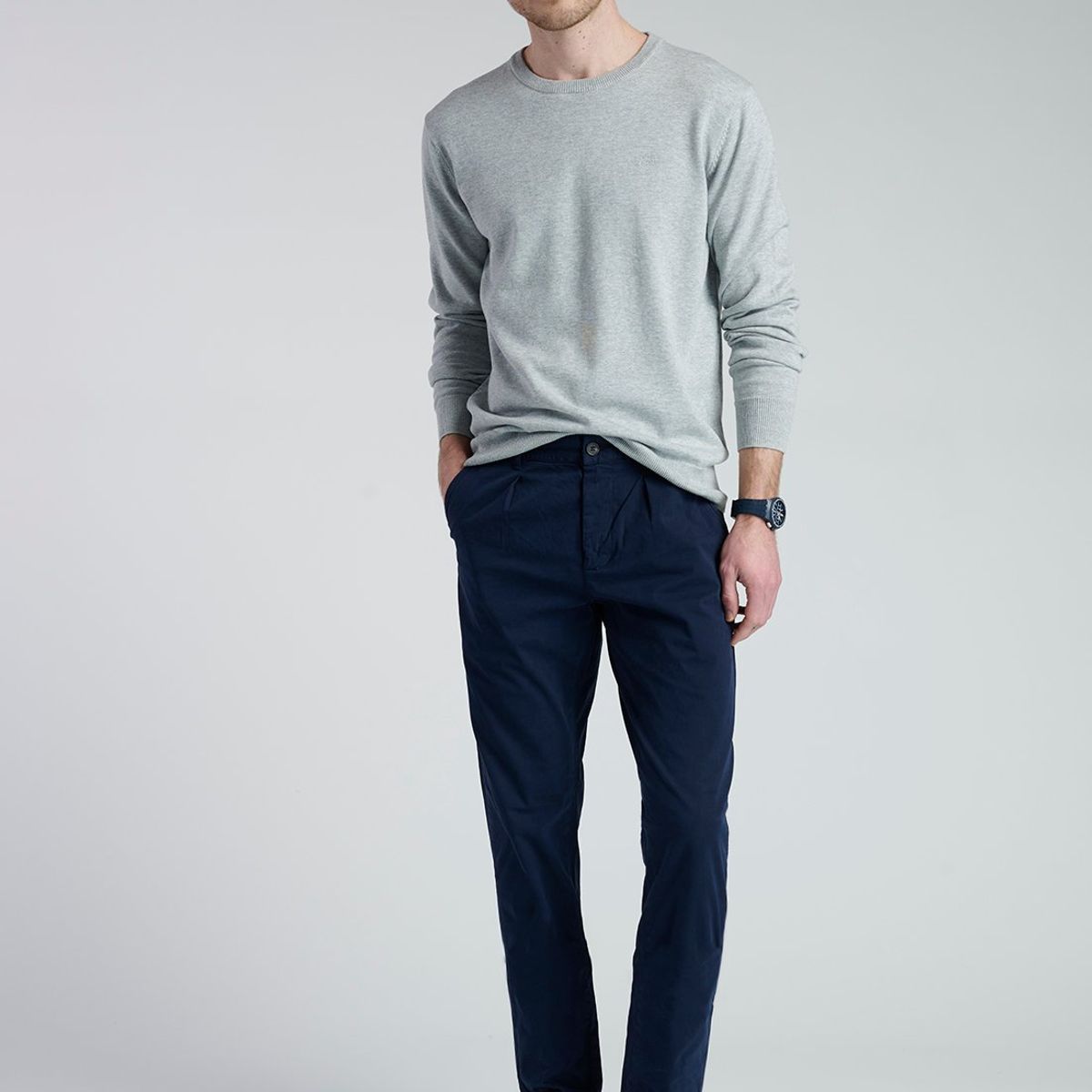 NEW MAN - Sweater  Lugo Gris New Man