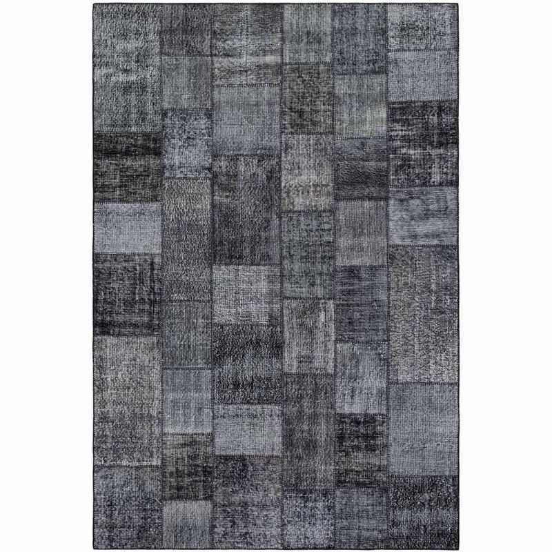RUGS CL - Alfombra Rugscl Patchwork Negro 200x300 6615AT