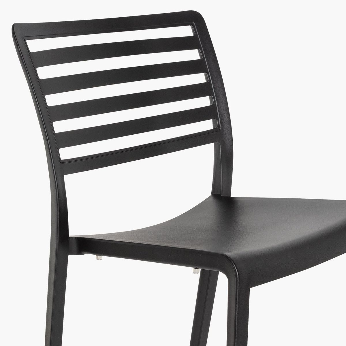 FORM DESIGN - Silla Plástico Terraza Barcelona Negro Form