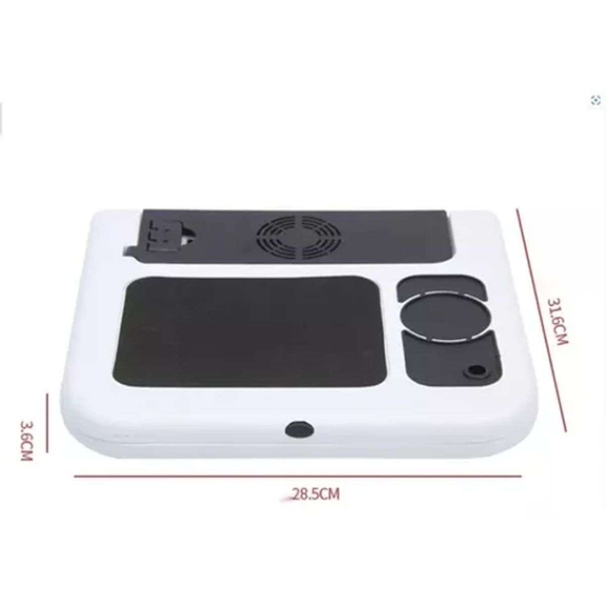 GENERICO - Mesa Portátil Notebook Doble Ventilador