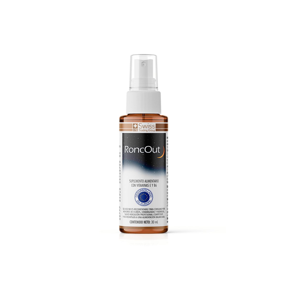 RONCOUT - Suplemento Alimenticio Ronc-Out en Spray Para los Ronquidos 30 mL