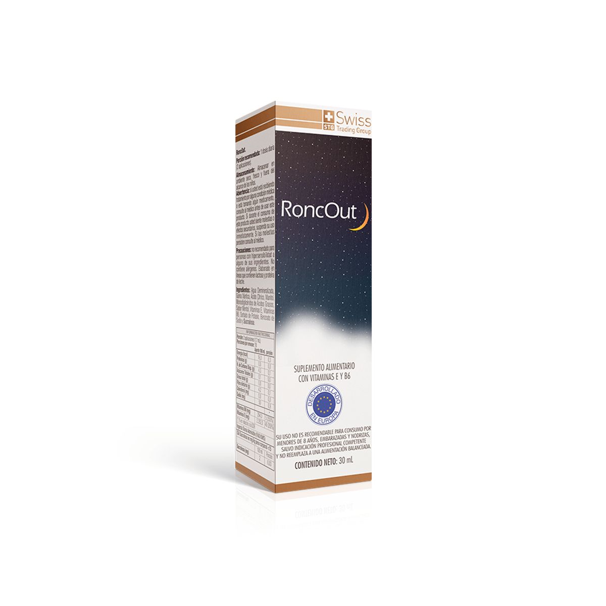 RONCOUT - Suplemento Alimenticio Ronc-Out en Spray Para los Ronquidos 30 mL