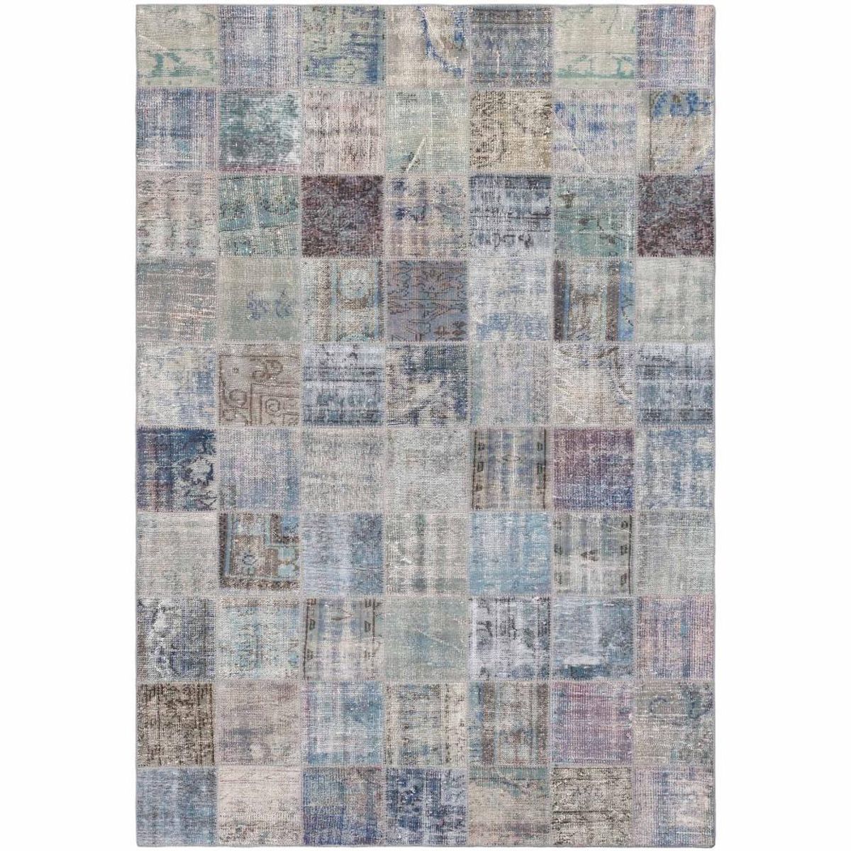 RUGS CL - Alfombra Rugscl Patchwork Azul 202x296 6640AT