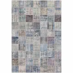 RUGS CL - Alfombra Rugscl Patchwork Azul 202x296 6640AT