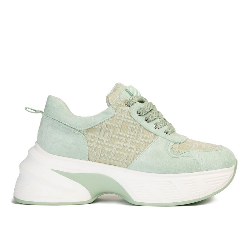 BOTELI - Zapatilla Mujer Verde Nubia Boteli