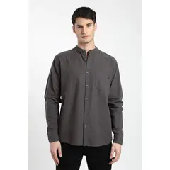 FROENS - Camisa manga larga Mao grafito - Algodón orgánico.