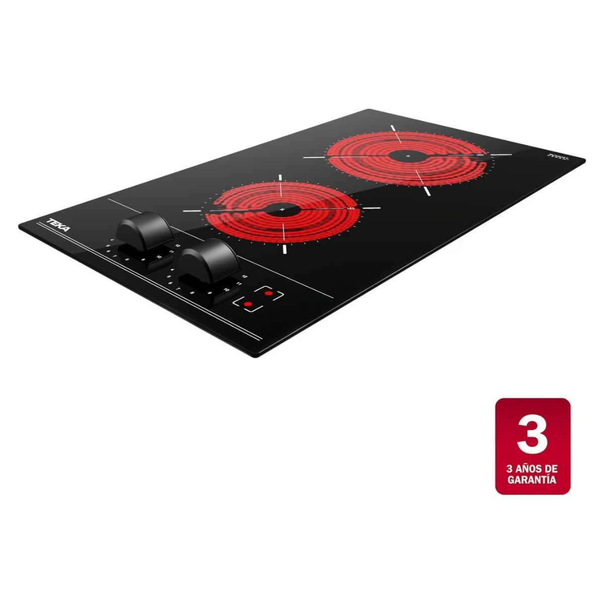 Encimera Vitrocerámica 2 Platos Teka TBC 32000 XFL BK, marca TEKA - Foto 2