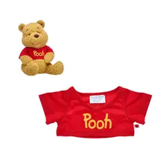 BUILD A BEAR - POLERA ROJA POOH DISNEY BUILD-A-BEAR