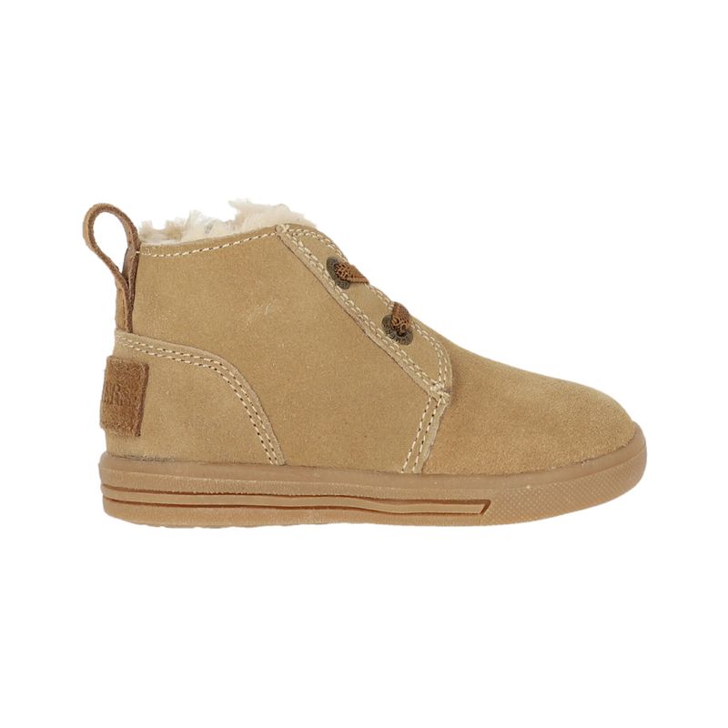 BAMERS - Bota Bamers Camper Cuero Niños Beige Oscuro