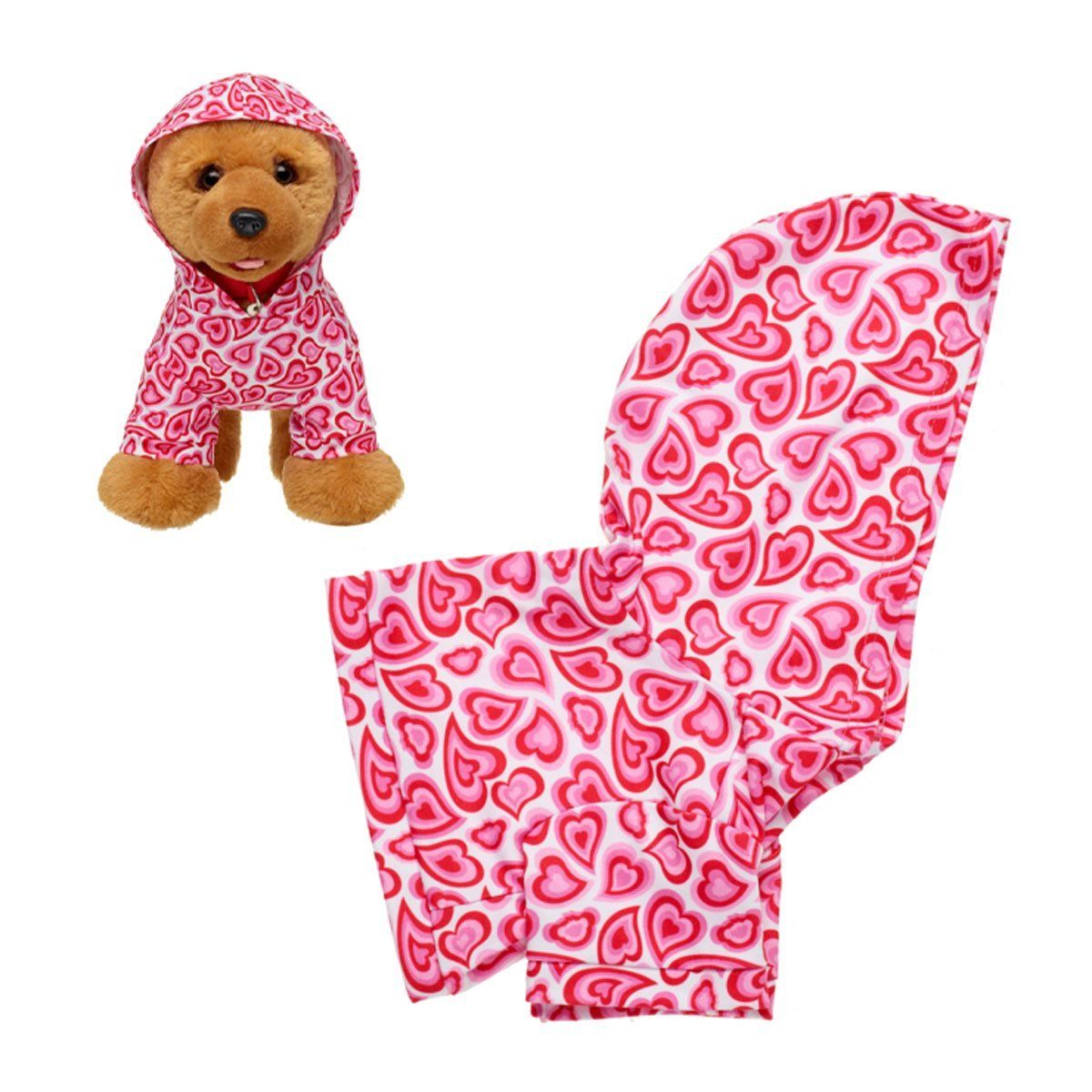 BUILD A BEAR - Polerón Build a Bear corazones para mascotas de peluche