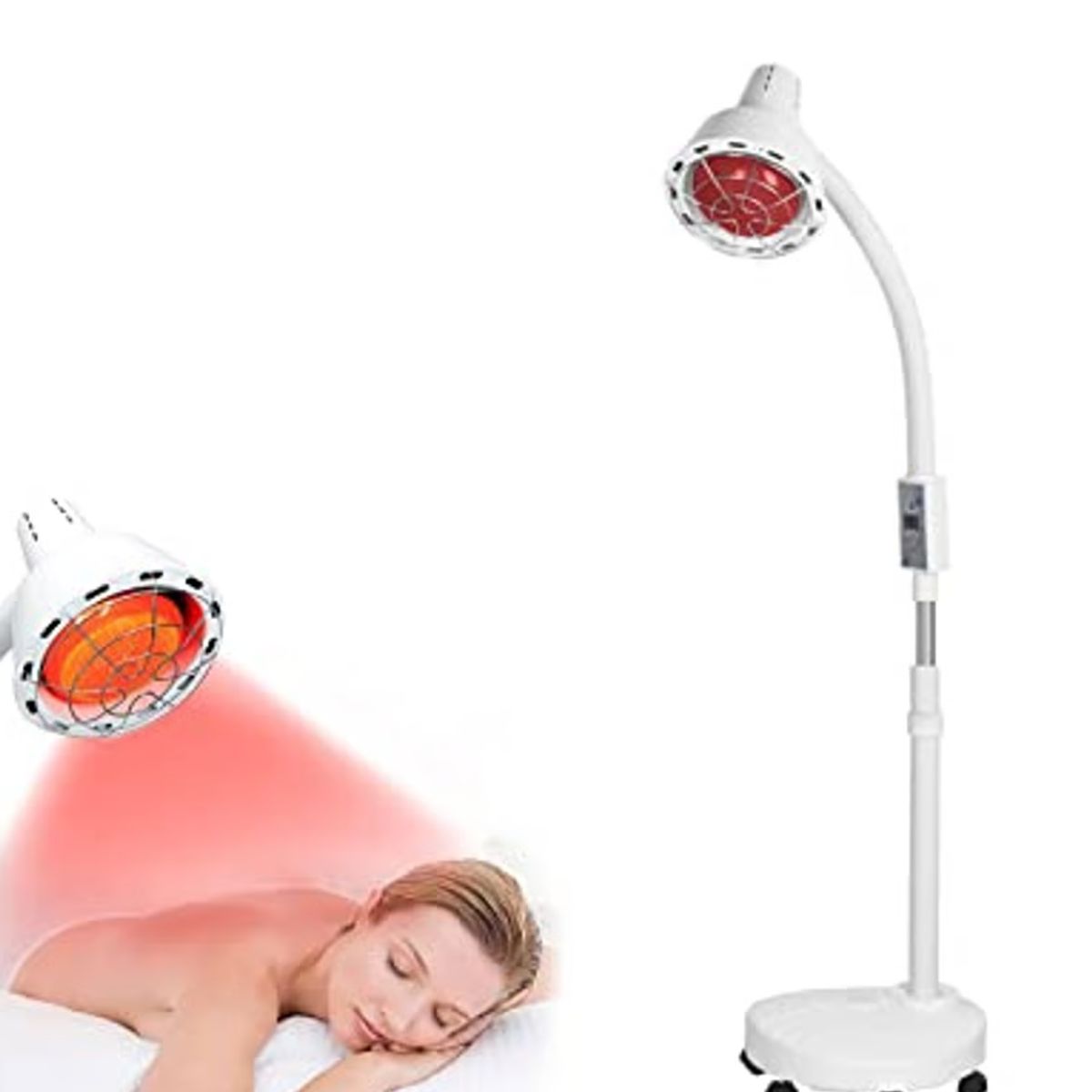 GENERICO - Lámpara de Terapia de Calefacción con Luz Infrarroja