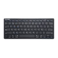 Mini Teclado Inalambrico BT Negro