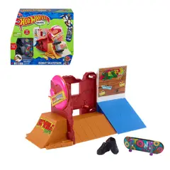 HOT WHEELS - SKATE PISTAS DE SKATE - SKATEPARK DEL DONUT