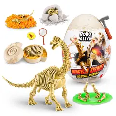 ROBO ALIVE - MEGA HUEVO CON FOSIL DE DINOSAURIO DE ZURU