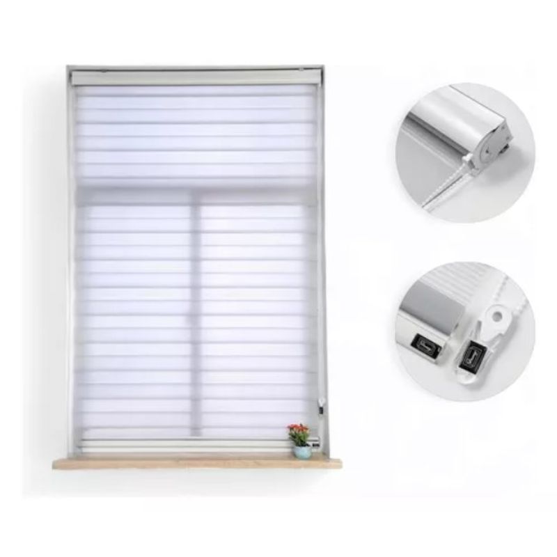 GENERICO - Cortina Roller Duo 140200Cm Color Gris
