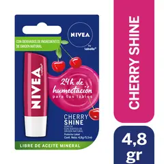 NIVEA - Bálsamo Labial Cherry Shine 4,8Gr