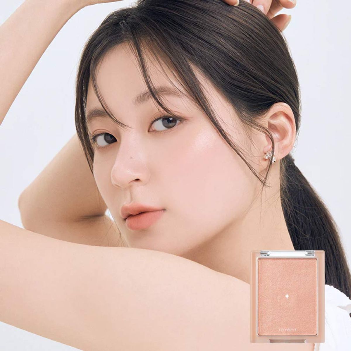 ROMAND - Iluminador facial Rom&nd cálido tono coral