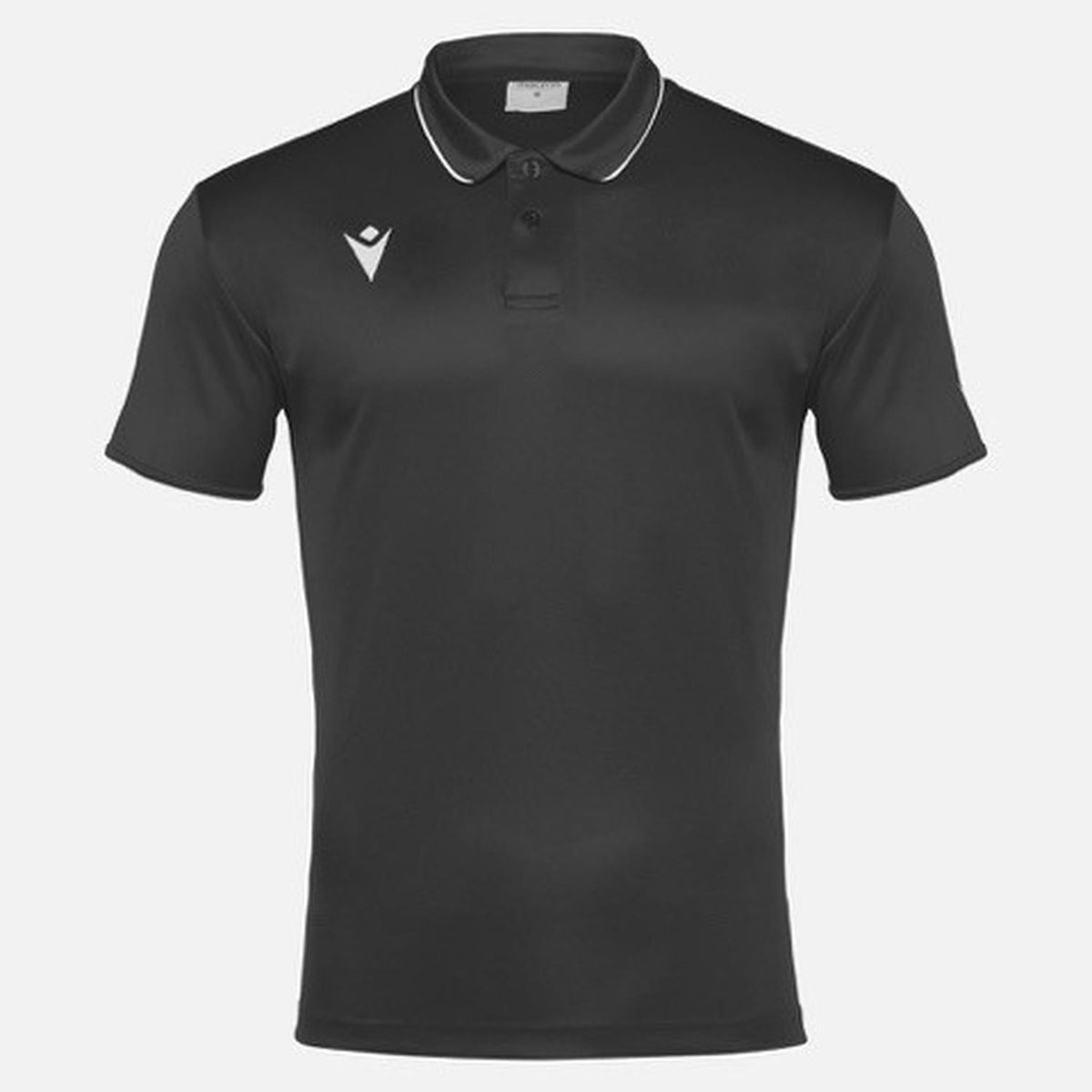 MACRON - Polera Polo Draco Hero Hombre Negro