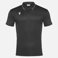 MACRON - Polera Polo Draco Hero Hombre Negro