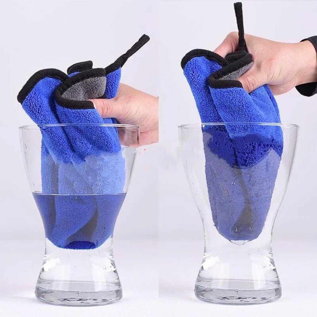 GENERICO - Paño De Microfibra Profesional Para Auto 38x35cm Dos Colores